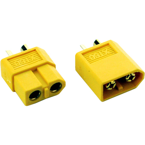 Team Raffee Co. XT60 Connector Male & Female (1 pair) Yellow