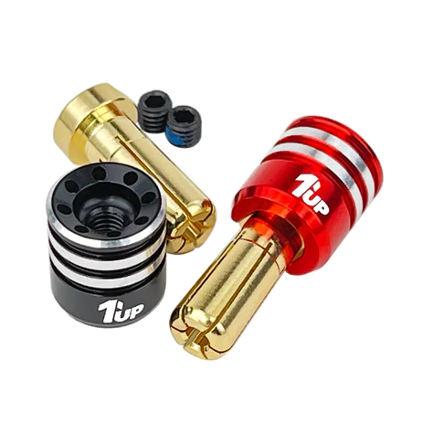 1UP Racing: Heatsink Bullet Plugs - 5mm