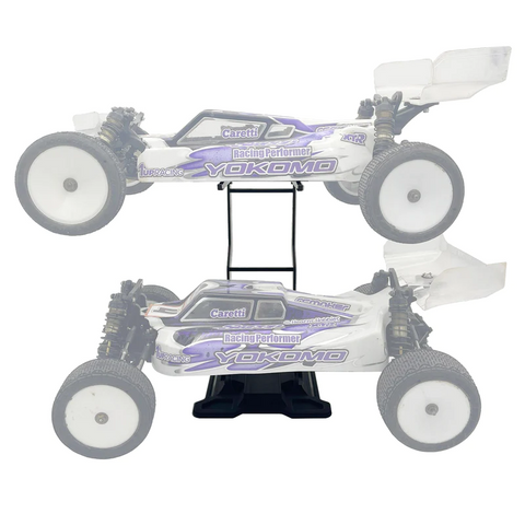 3D PRO CARBON CAR STACKER FOR 1/10TH OFFROAD, 1/10TH & 1/8TH GP ONROAD & NO PREP