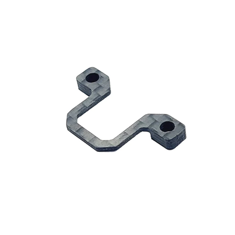 CARBON BULKHEAD/TOPDECK FLEX DAMPENER FOR XRAY X4