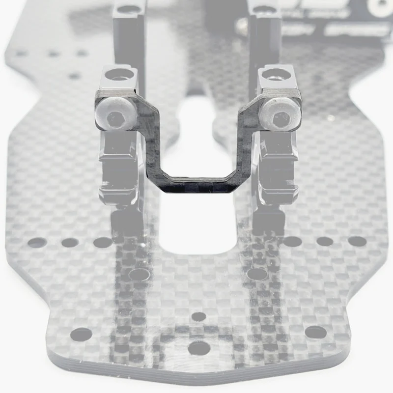 CARBON BULKHEAD/TOPDECK FLEX DAMPENER FOR XRAY X4