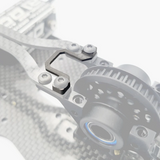 CARBON BULKHEAD/TOPDECK FLEX DAMPENER FOR XRAY X4