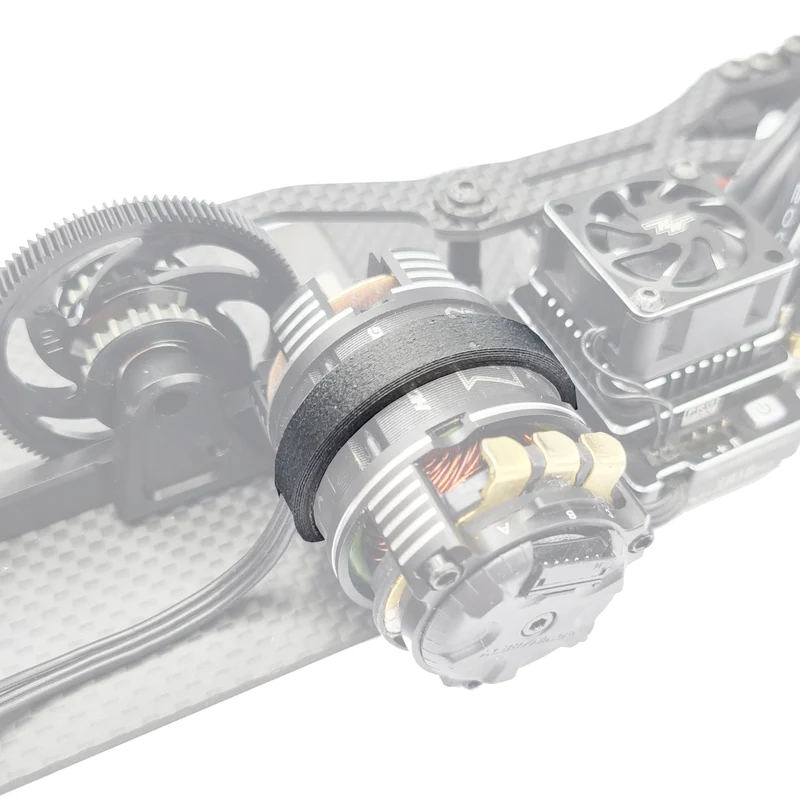 3D PRO CF/NYLON ESC AND FAN WIRE ROUTE FOR MID MOTOR TC