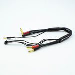2S CHARGE CABLE LEAD W/4MM & 5MM BULLET CONNECTOR (30CM)