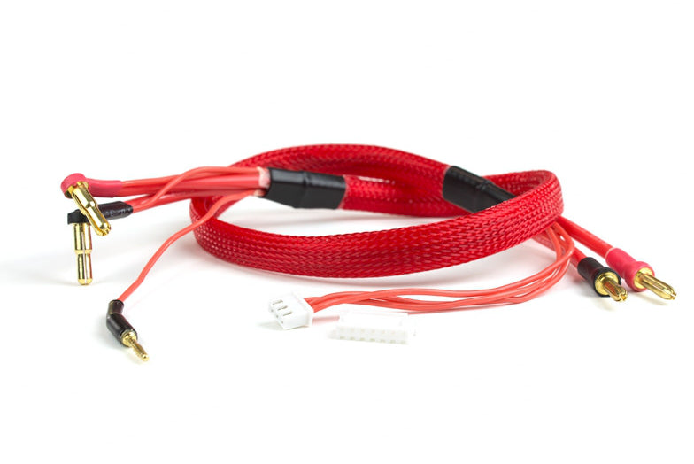 AVID 2S Charge Lead Cable XT60 & Bullet Connectors (PICK A COLOR & CONNECTOR)