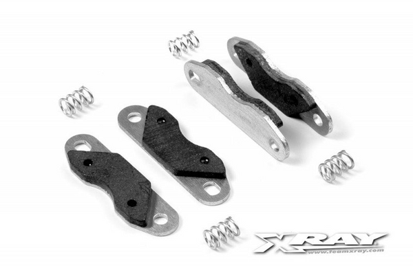 XRAY - GLUED BRAKE PAD SET - ULTRA-EFFICIENT (4) (354131)