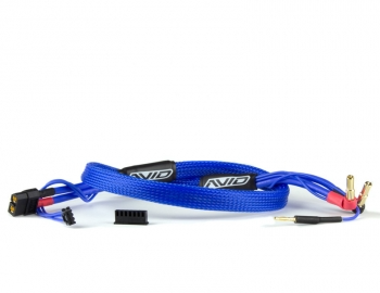 AVID 2S Charge Lead Cable XT60 & Bullet Connectors (PICK A COLOR & CONNECTOR)