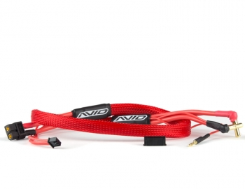 AVID 2S Charge Lead Cable XT60 & Bullet Connectors (PICK A COLOR & CONNECTOR)