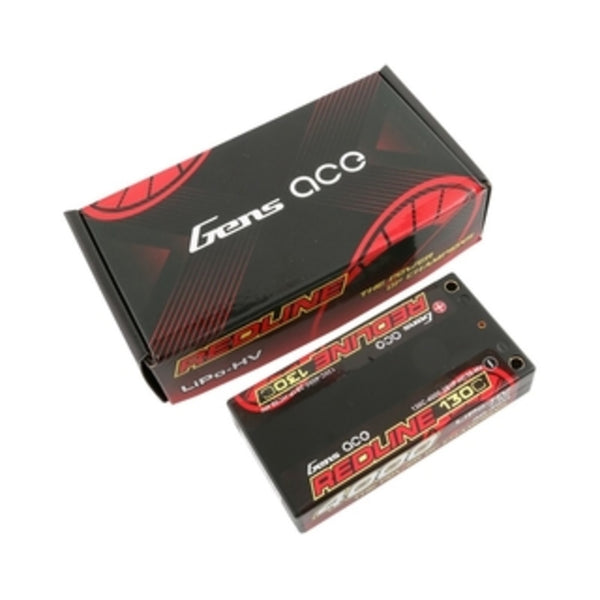 Gens Ace Low Profile LCG HV 4000mAh 7.6v 130C Shorty Lipo