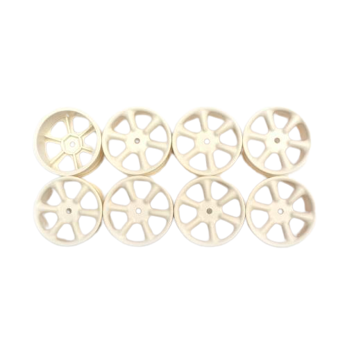 Speedmind 6 Spokes Wheel 24MM White 0-Offset