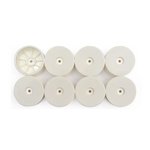 Speedmind Aero-Disk Wheel 24MM White 0-Offset (8)